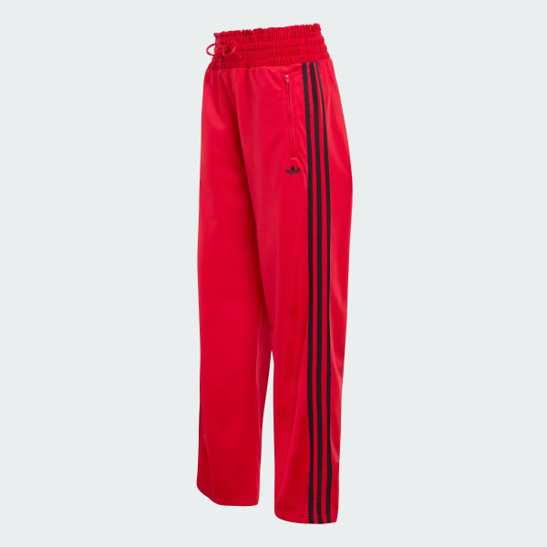 Rosso PANTALONI DA TRACK CON SMOCKING FIREBIRD