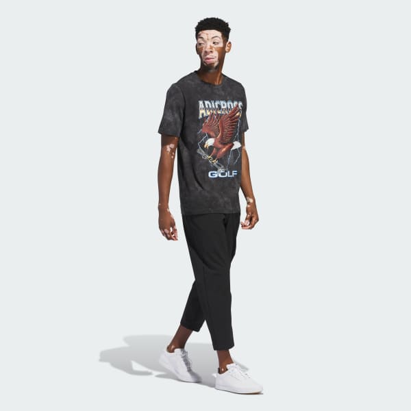 グレー 【ゴルフ】ADICROSS イーグルプリントTシャツ
