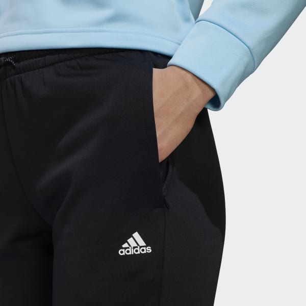 Black AEROREADY Tapered Joggers RO243
