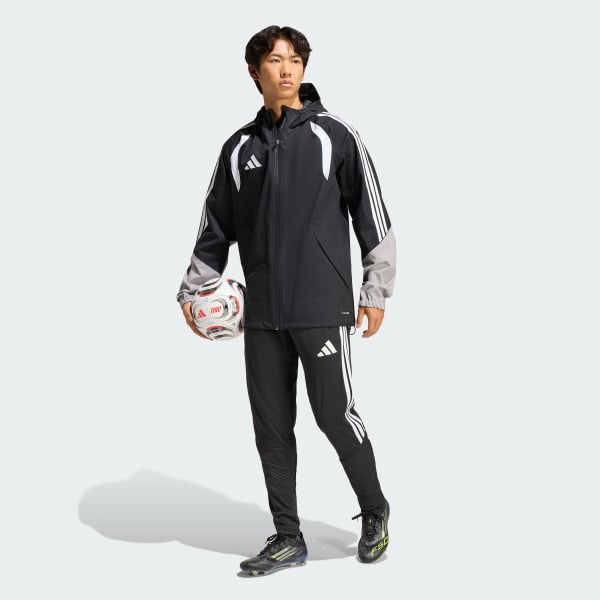 adidas Tiro 26 Rain Jacket - Black | Free Shipping with adiClub