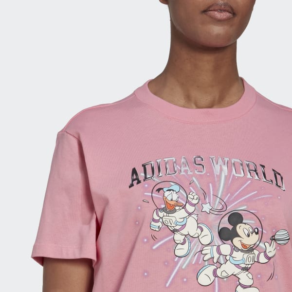 Rosado Polera Disney Estampada IY041