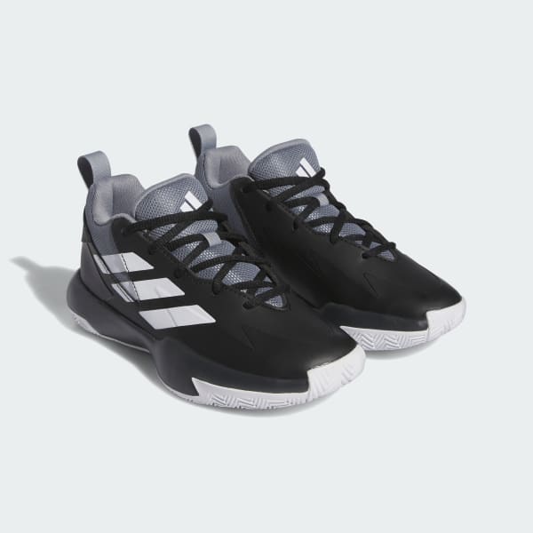 adidas Cross 'Em Up Select Wide Basketball Shoes Black Kids