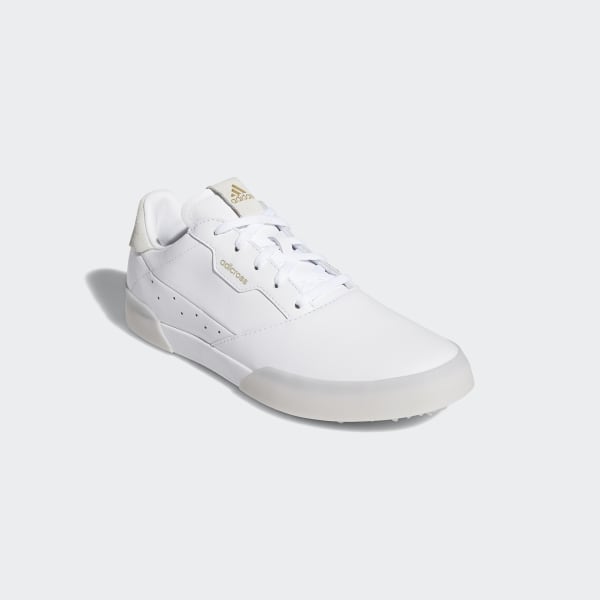 White Adicross Retro Golf Shoes IB368