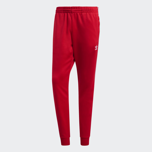 adidas Pantalón Deportivo Adicolor SST - Rojo