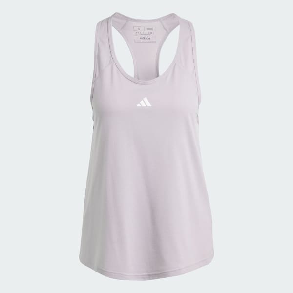 Grey Train Essentials Minimal Branding Racerback Tank Top
