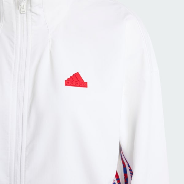 Blanco Chaqueta Deportiva Express Anti-Microbial Breaking (Unisex)