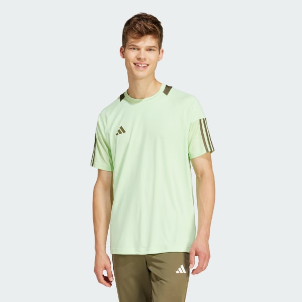 zelená Tričko Sereno AEROREADY 3-Stripes