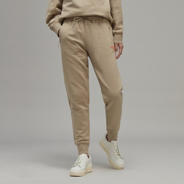 Marrone Y-3 Classic Terry Cuffed Pants EKD67