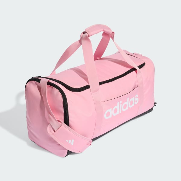adidas Linear Duffel Medium Pink adidas New Zealand