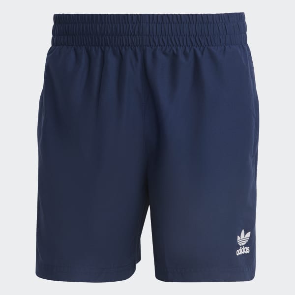Niebieski Originals Essentials Solid Swim Shorts