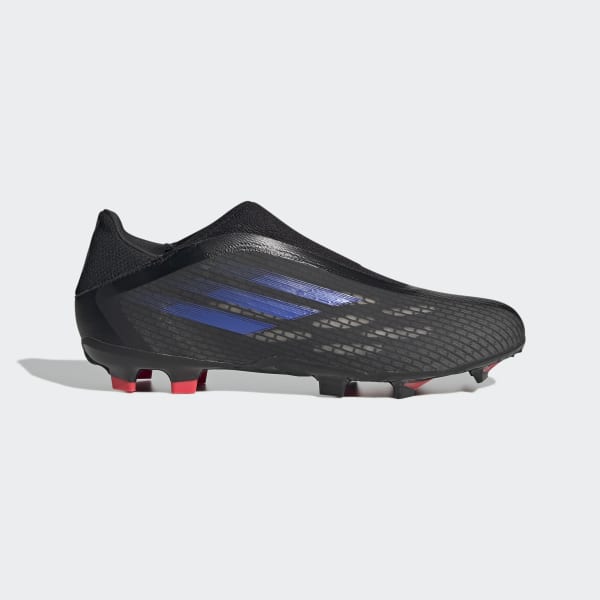 adidas X Speedflow.3 Laceless Firm Ground Cleats - Black | unisex ...