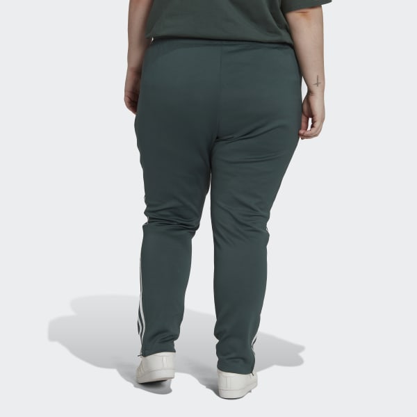 adidas Primeblue SST Track Pants (Plus Size) - Green