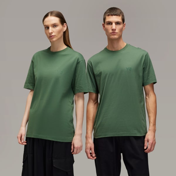 zelená Tričko Y-3 Regular Short Sleeve