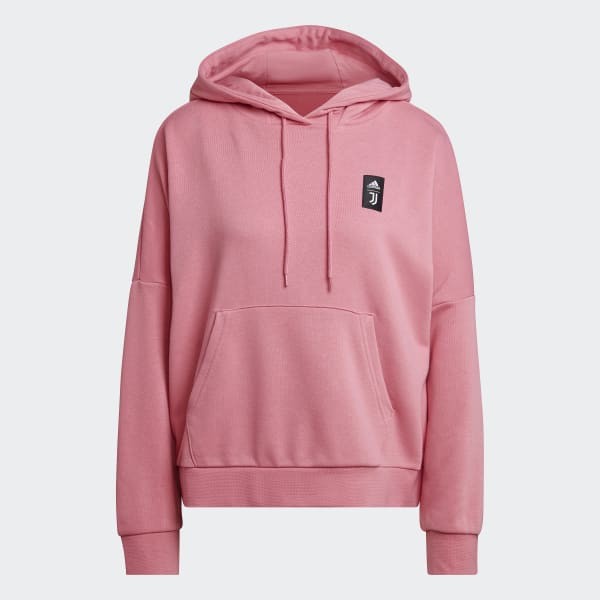 Rozowy Juventus Hoodie
