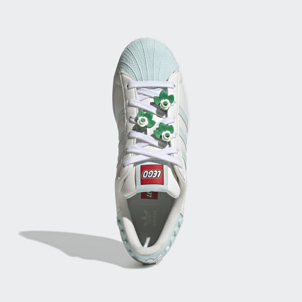 White adidas Superstar x LEGO® Shoes EFL92