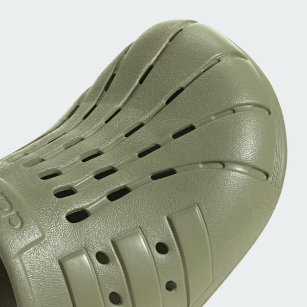 adidas Adilette Clogs - Green | Free Shipping with adiClub