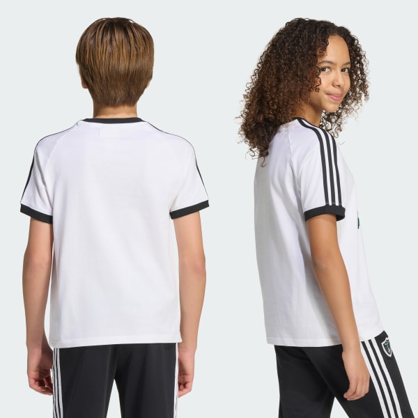 ホワイト アディダス ディズニー ルーズTシャツ