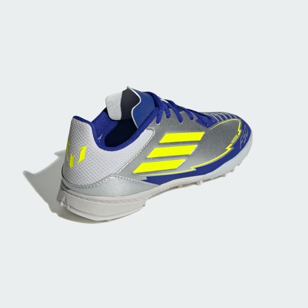adidas F50 League Messi Turf Soccer Shoes Kids - Silver adidas F50 League Messi Turf Soccer Shoes Kids - Silver