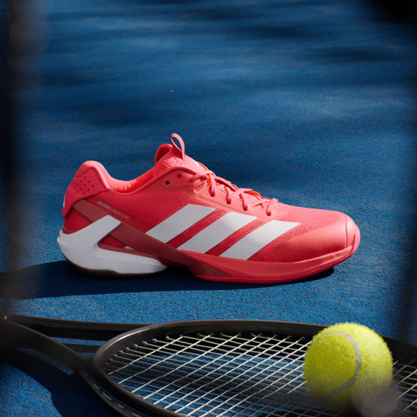 Rojo Zapatillas Adizero Ubersonic 5 para Tenis
