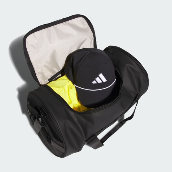 Black FIRST TEE ROUND DUFFLE BAG