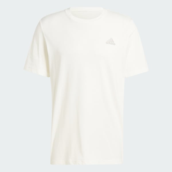 bílá Tričko Essentials Single Jersey Embroidered Small Logo