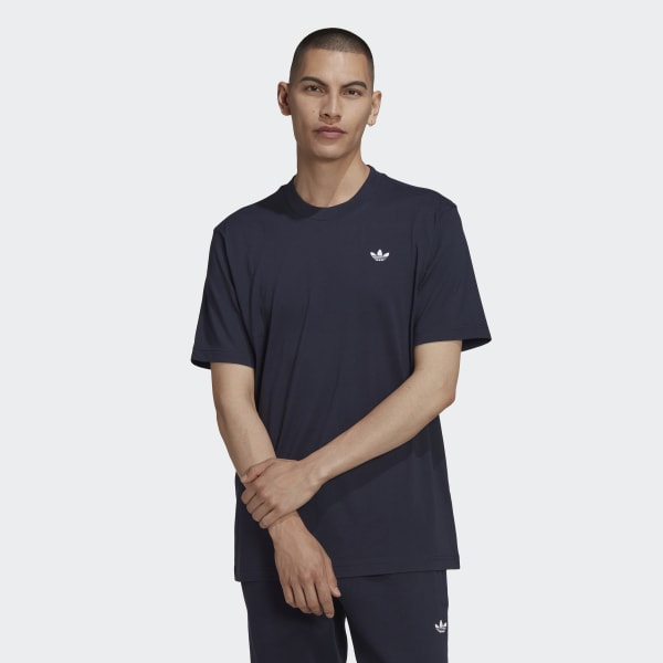 Blau Varsity Loose T-Shirt DKL73