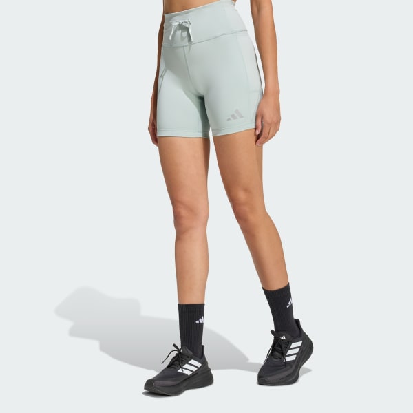 Verde Shorts Legging corrida Essentials