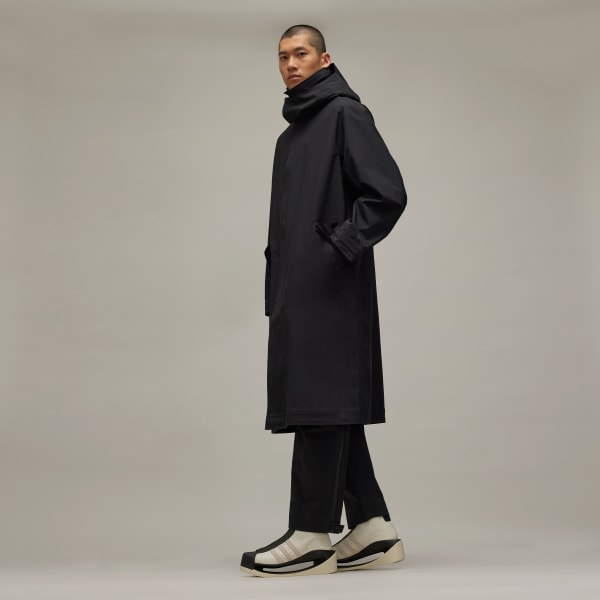 アディダス Y-3 GORE-TEX HARDSHELL COAT - ブラック