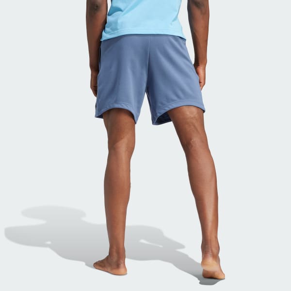 Blue Yoga Training Shorts