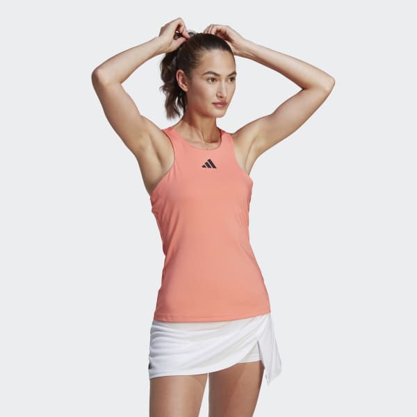 Camiseta de tirantes Tennis - Naranja adidas | España