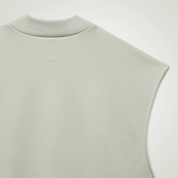 Gron adidas Basketball Sleeveless Tee