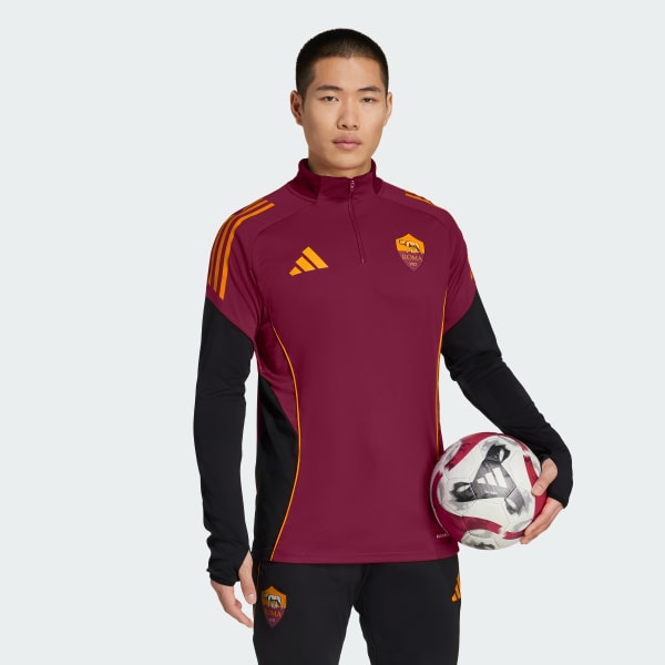Burgundy AS Roma Tiro 25 Competition Training Top