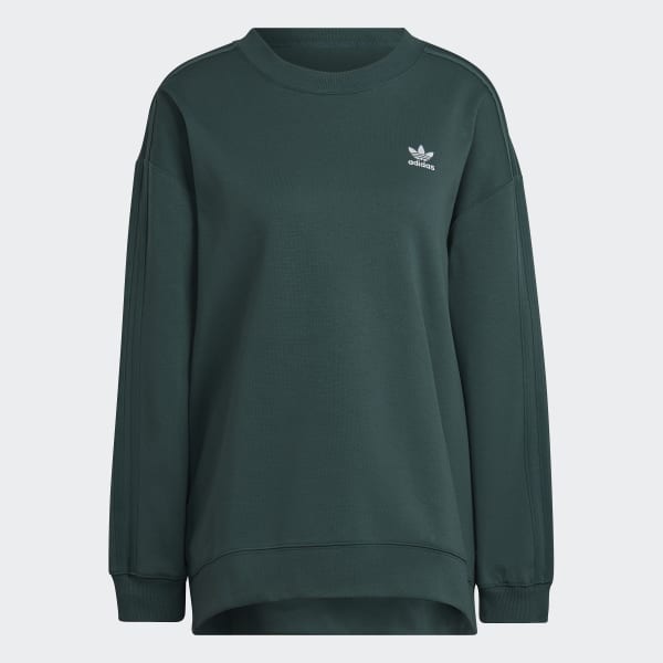 Vert Sweat-shirt ras-du-cou à lacets Always Original (Grandes tailles) HI563