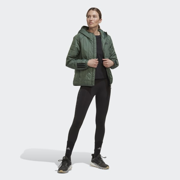 Green Itavic 3-Stripes Light Hooded Jacket AV242