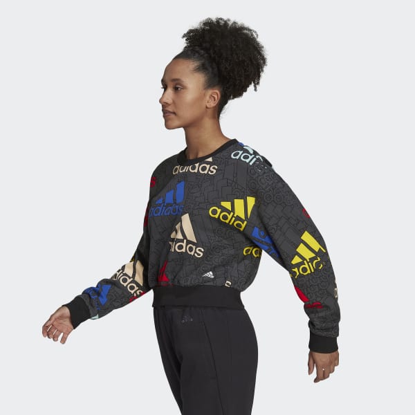 Gra Essentials Multi-Colored Logo Crop genser Y7746