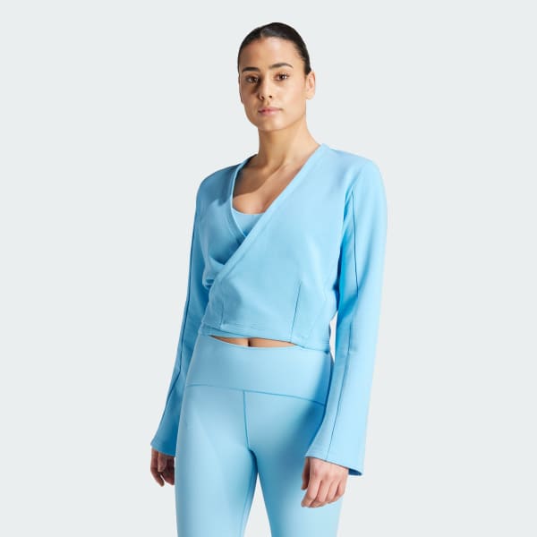 Blue Yoga Cover-Up