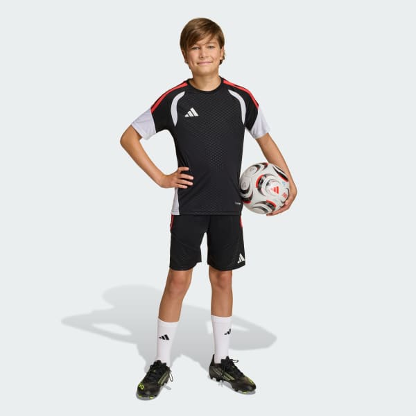 Nero Short da allenamento Tiro 26 Competition per bambini e bambine