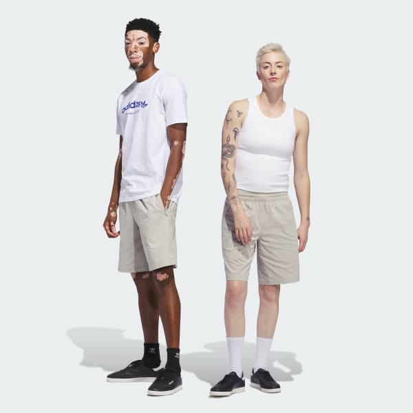 adidas Skateboarding Shorts (Gender Neutral) - Beige | Unisex ...