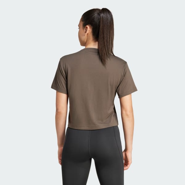 Vert T-shirt de training grand logo Train Essentials Performance