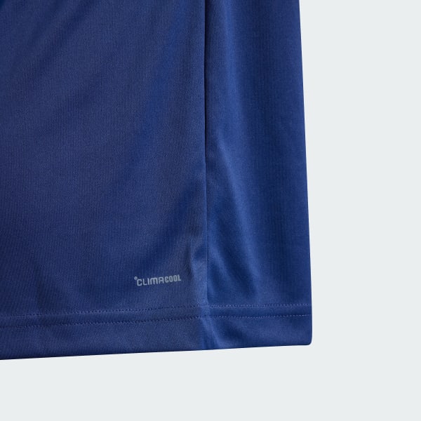 Blue Club Tennis 3-Stripes Tee Kids