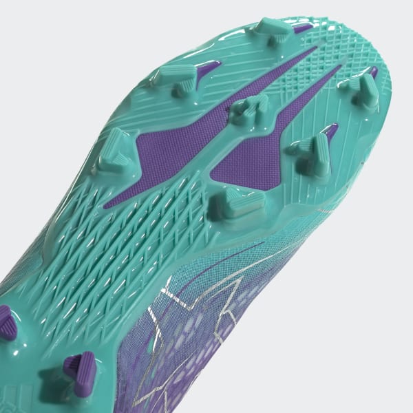 สีม่วง รองเท้าฟุตบอล X Speedflow.3 Firm Ground LSC21
