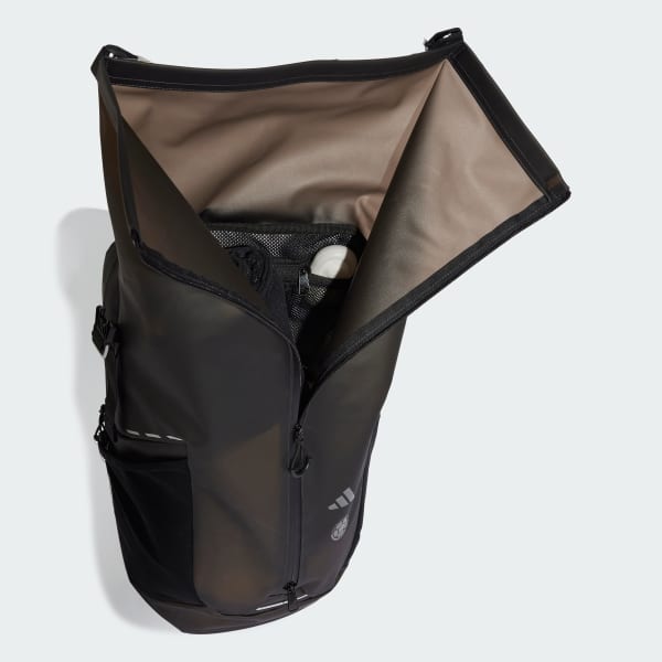 Adidas roll top backpack hot sale