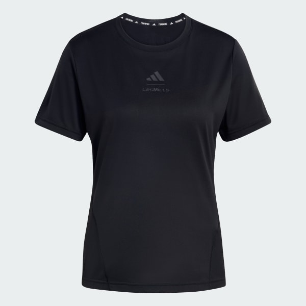 Svart Les Mills Graphic T-skjorte