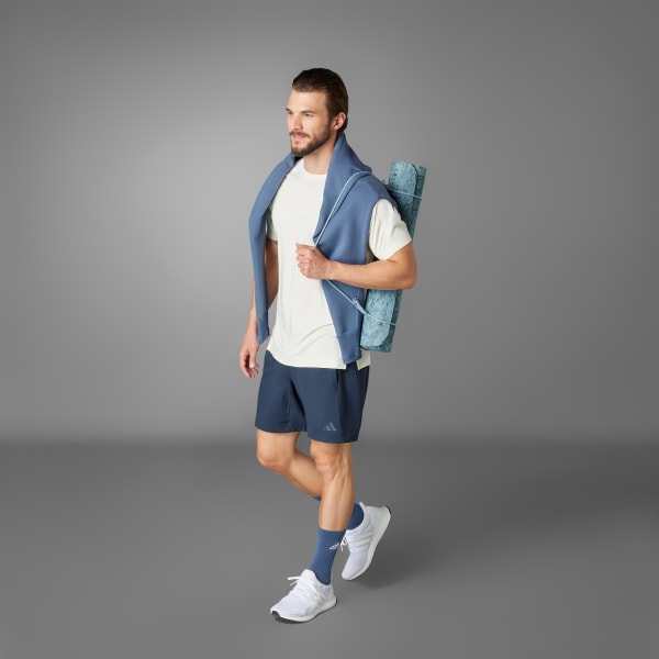 สีน้ำเงิน กางเกงขาสั้น Puremotion