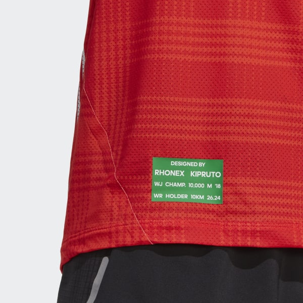 oranzová Tielko Adizero Rhonex Kipruto Signature