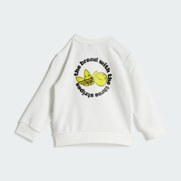 biela Súprava adidas Originals x Smiley World Crew
