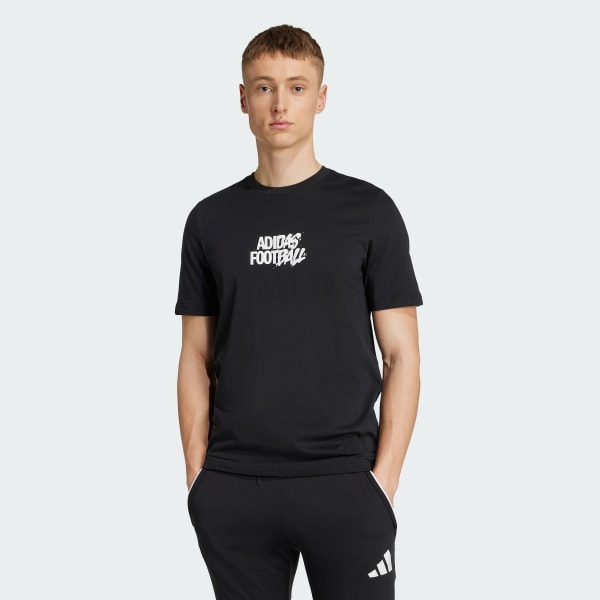 Preto T-shirt Football Tango History