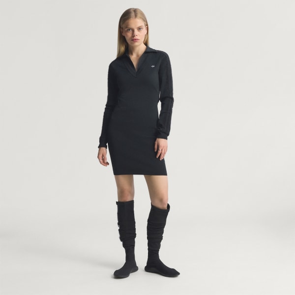 Long Sleeve Collared Dress