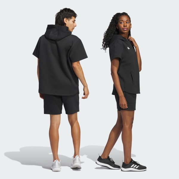 Mens adidas short sleeve hoodie shop