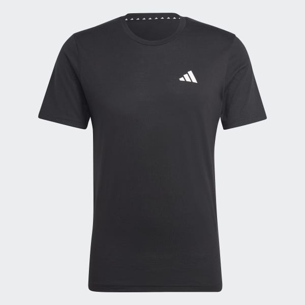Hitam Tee Latihan Train Essentials Feelready